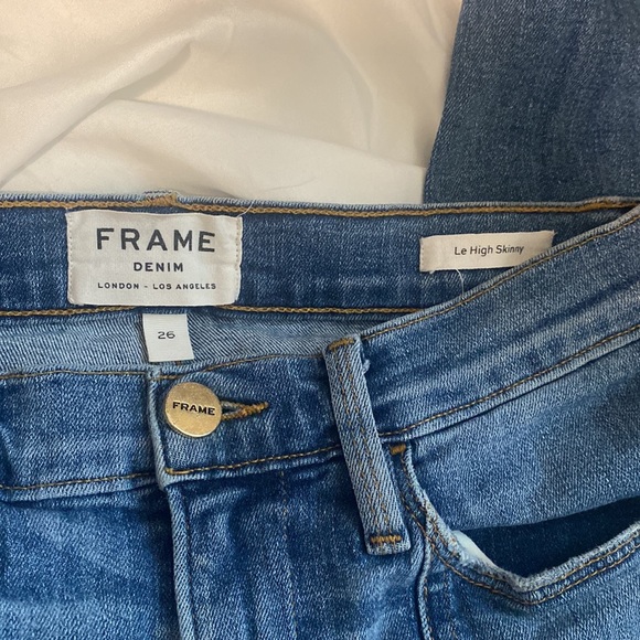 Frame Le High Skinny 26 split ankles - Picture 2 of 6